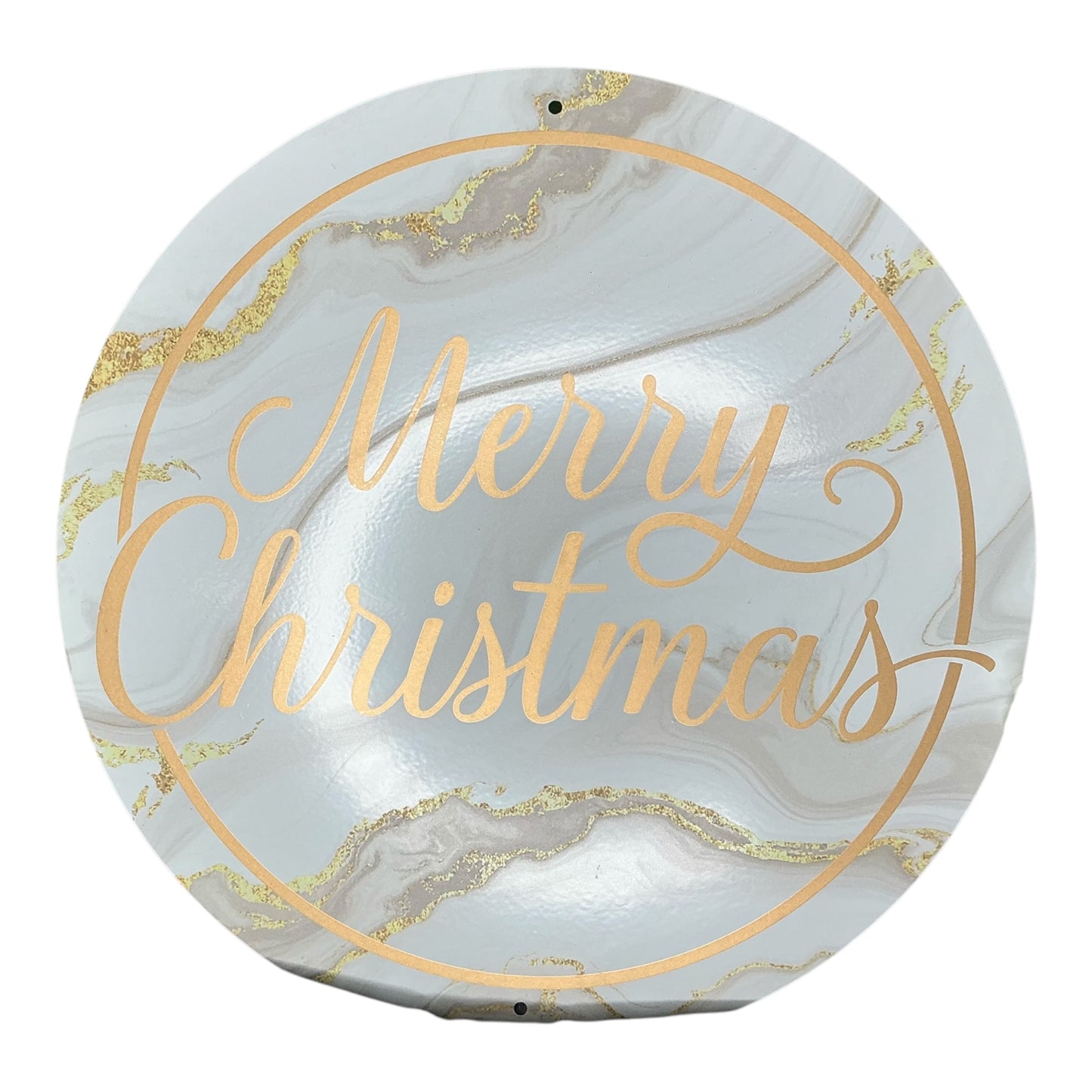 Merry Christmas Marble Sign