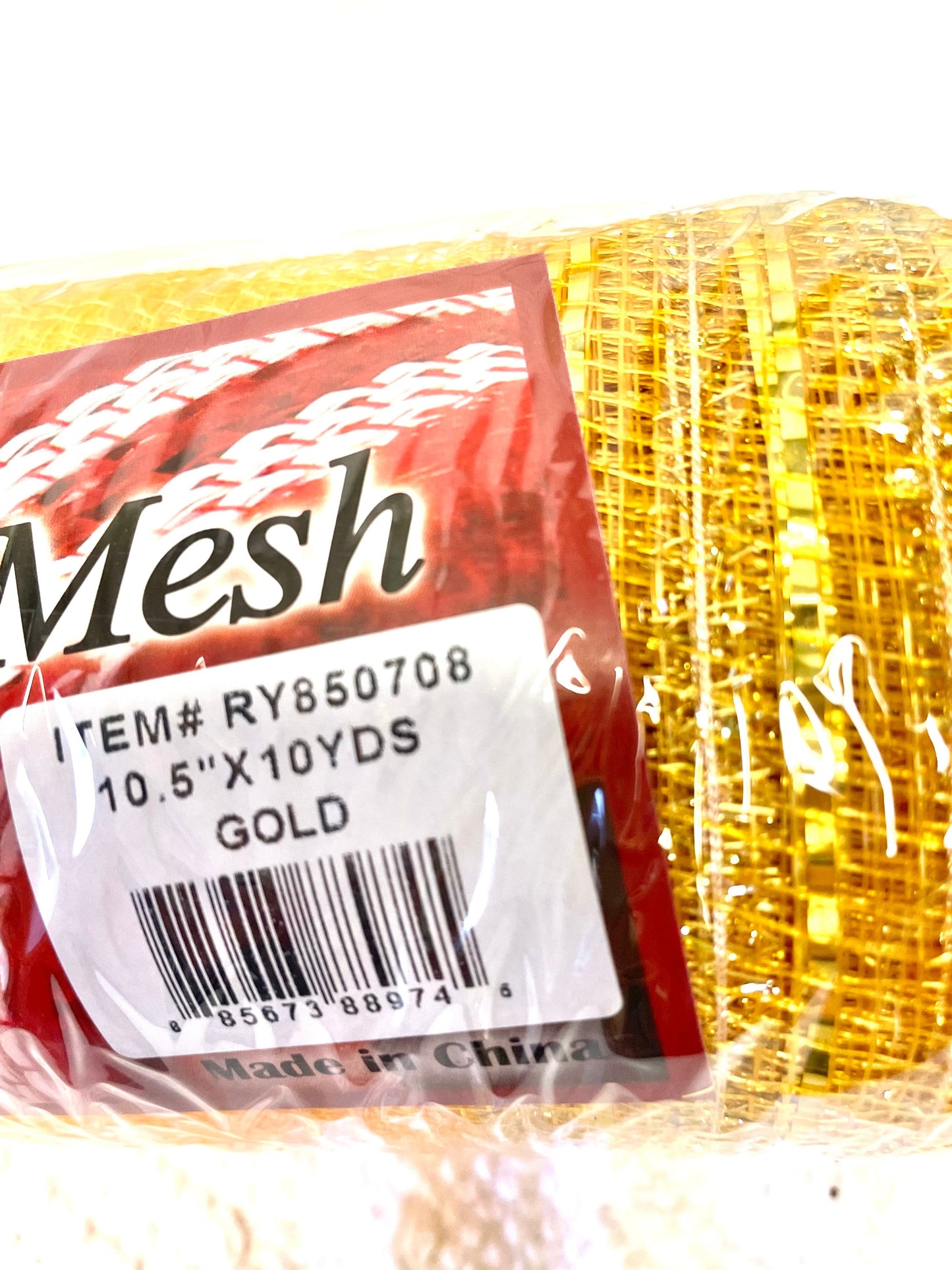 Fall mesh, RY850708, gold mesh, gold wide border mesh, Christmas mesh, spring mesh summer mesh, bee mesh