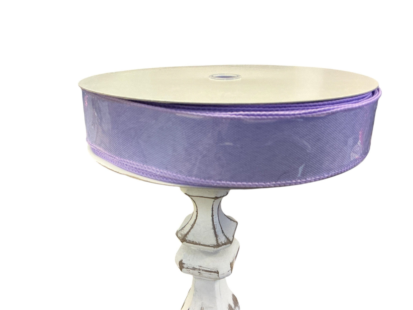 lavendar faux burlap ribbon, 50 yard roll burlap ribbon, Lavendar burlap ribbon, RC5008