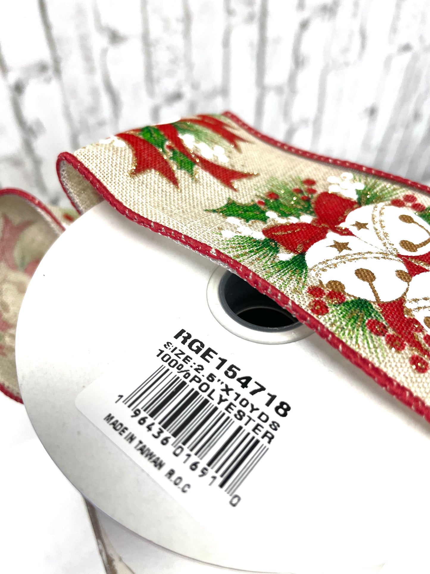 Christmas bell ribbon, RGE154718