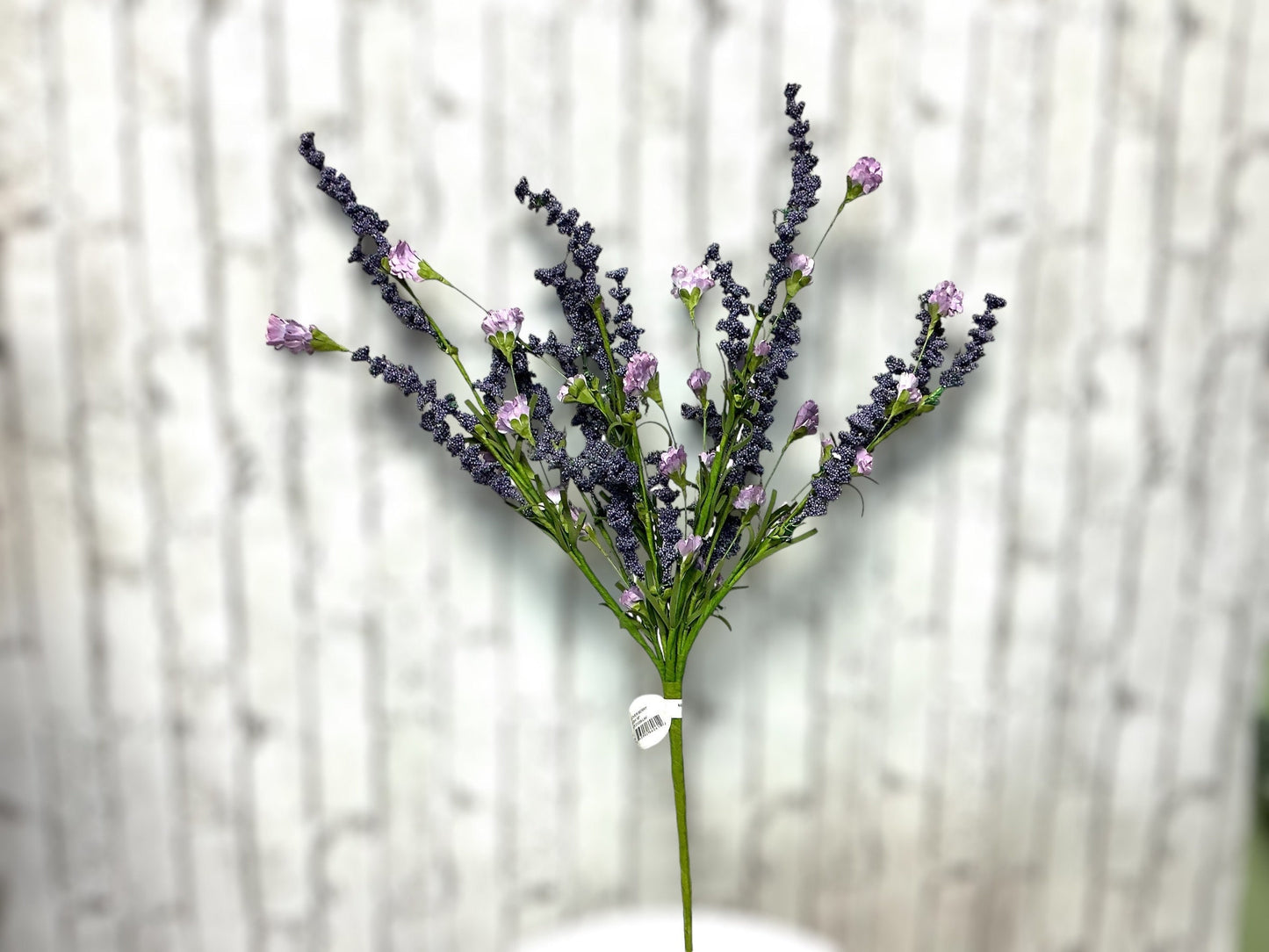 Lavender Clover Berry Bush, Artificial, 18”, MTF21039