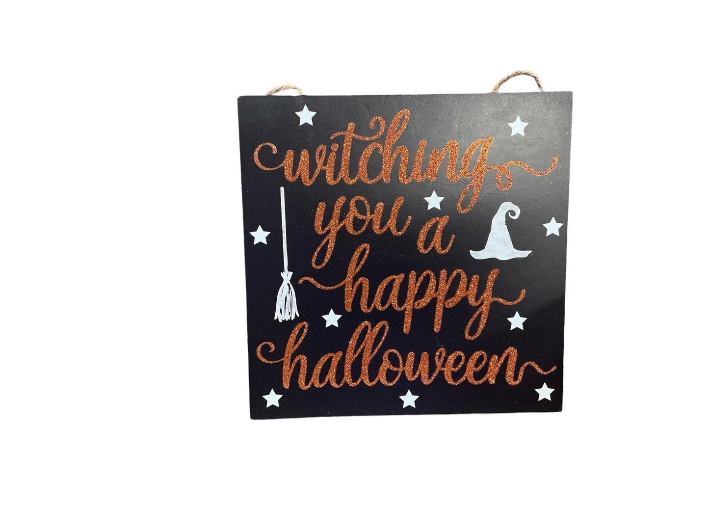 Halloween sign, witching you happy Halloween sign, AP8950,