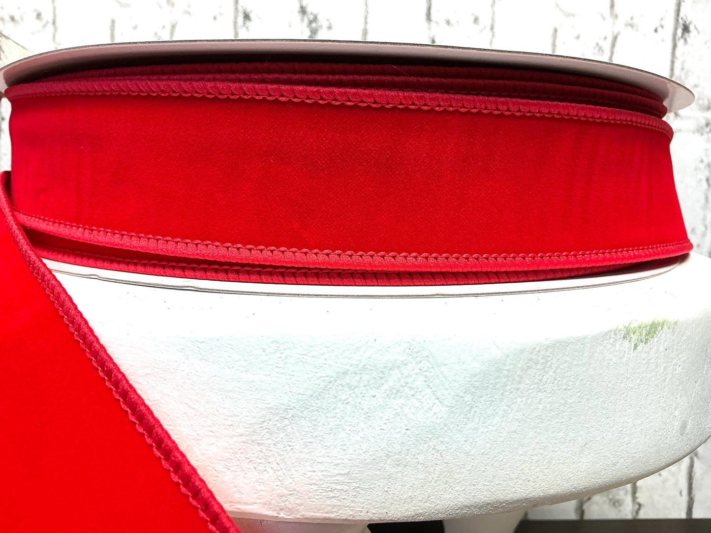 Red Velvet Ribbon 50yards per roll, 1.5”, RL595424