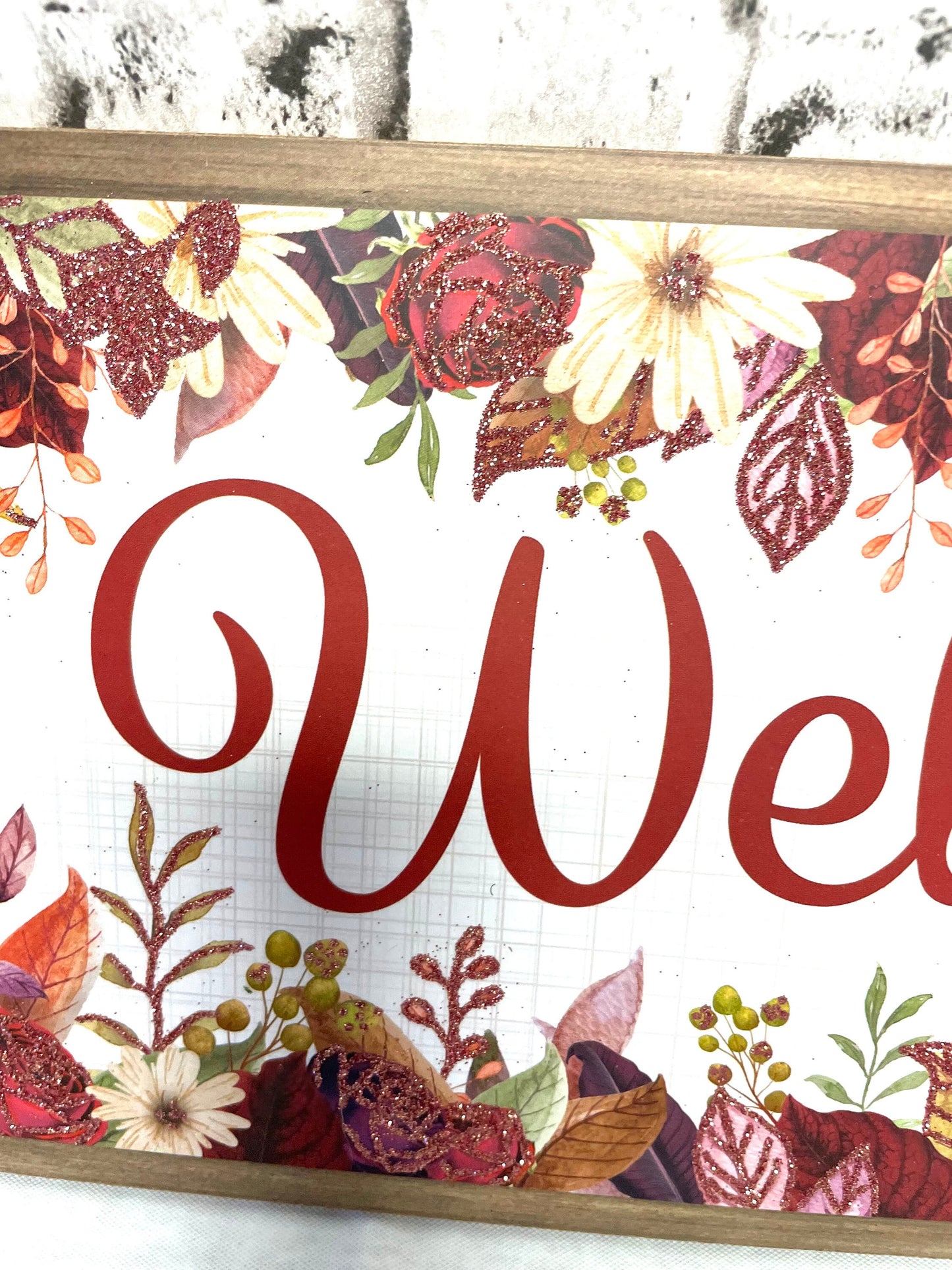 Fall sign, fall Welcome sign, welcome burgundy and pinks fall sign, welcome sign, AP7862