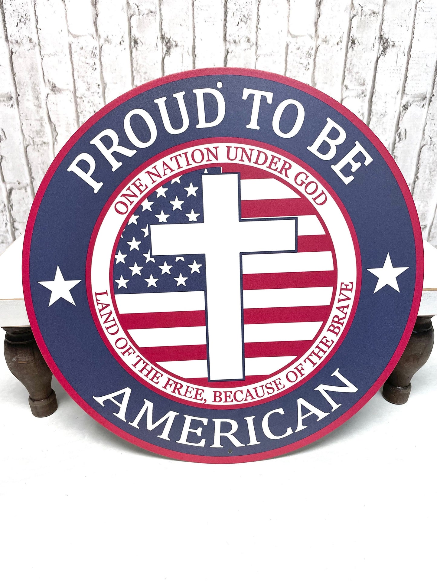 Patriotic sign, American sign, Christian patriotic sign