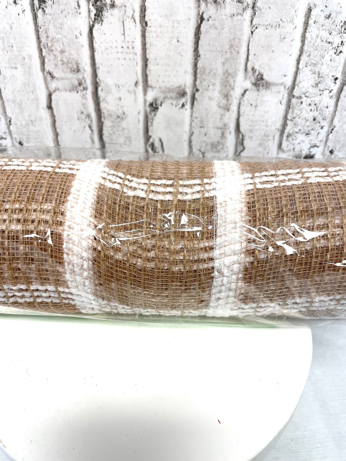 natural and white snow drift mesh, RY810718, beige and white mesh, everyday mesh