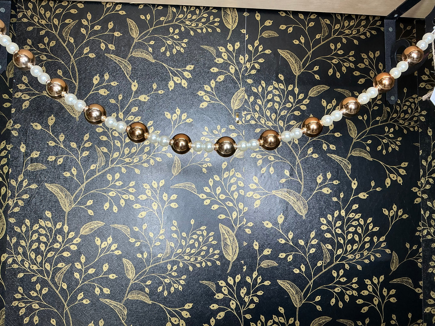 Pearl ball garland, 98620