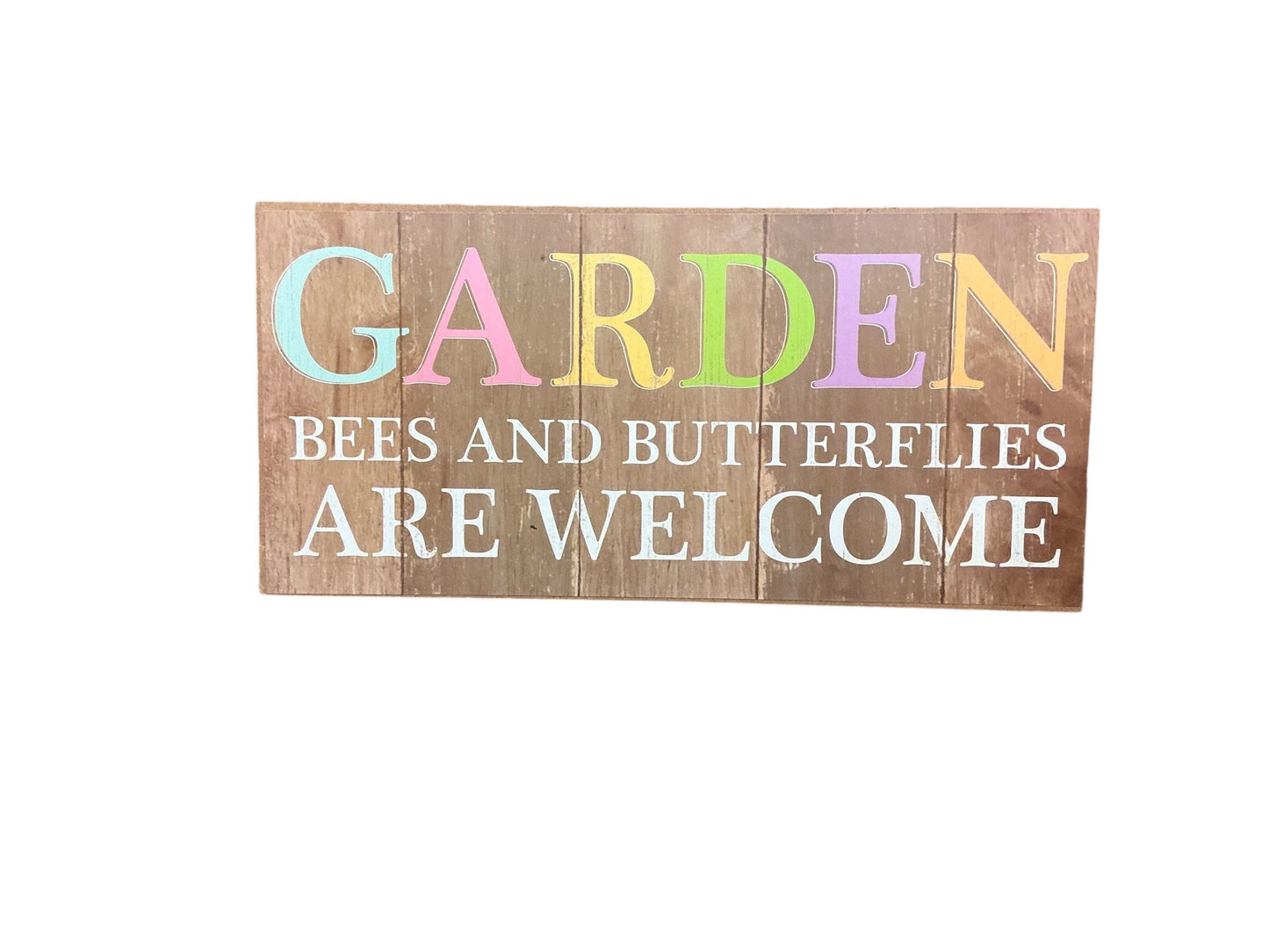 rustic garden wreath sign, AP8359
