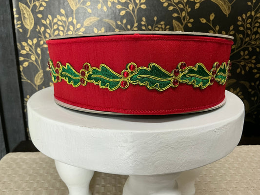 Holly Ribbon, Farrisilk, RG009-02
