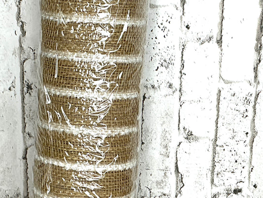Natural Mesh with white stripes, 21”, RY910118