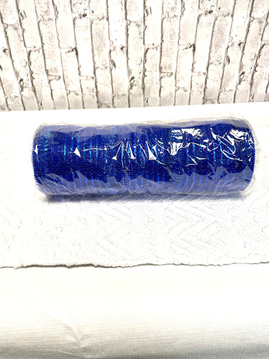 Royal blue mesh, blue mesh, RY840125, patriotic mesh, Christmas mesh, fall mesh, summer mesh