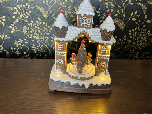 Musical Gingerbread House, Mark Roberts