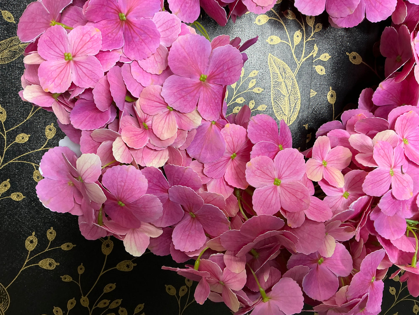 Pink Hydrangea Wreath - 20” - W4533129