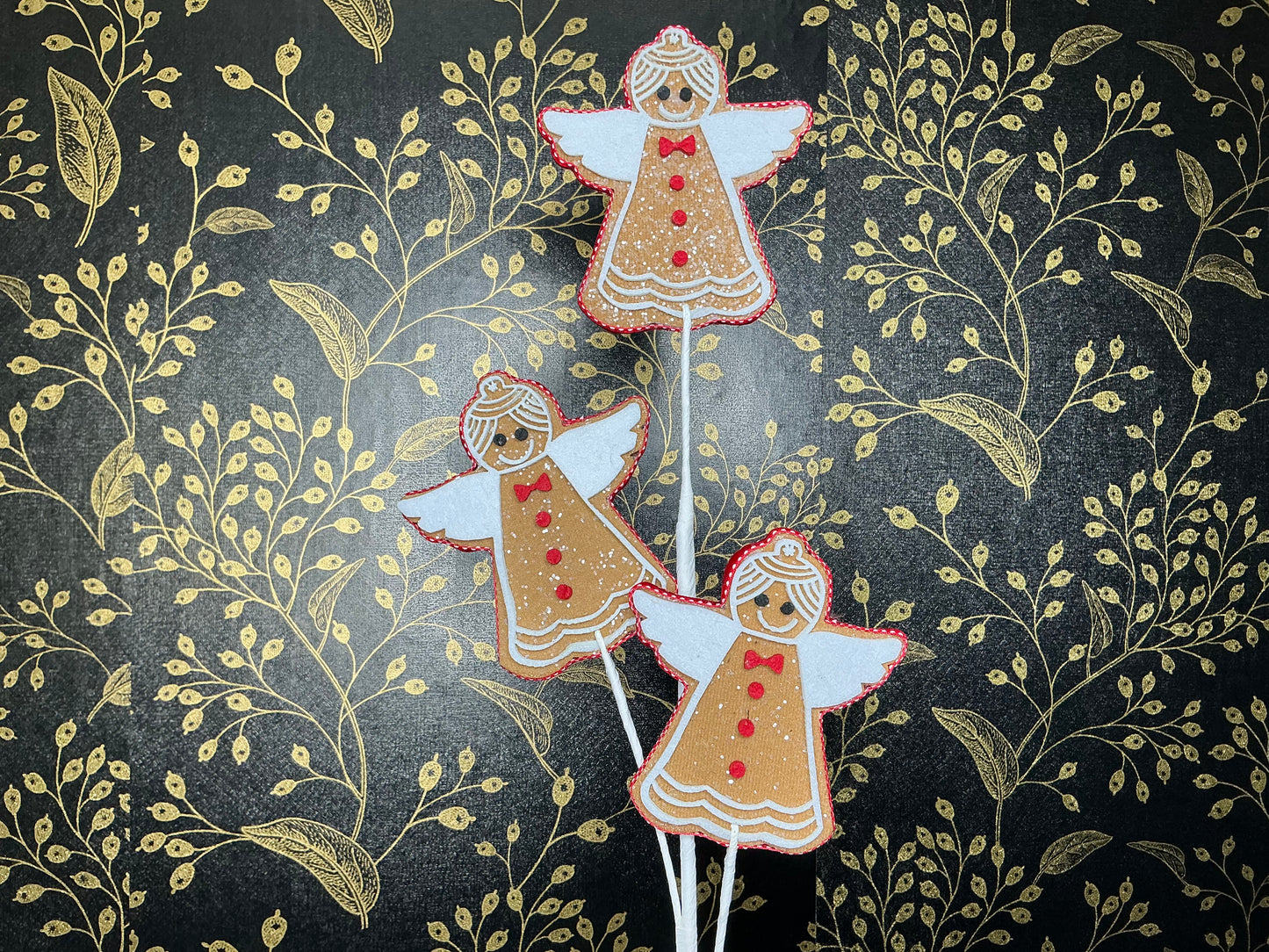 Gingerbread Angel Spray,65247
