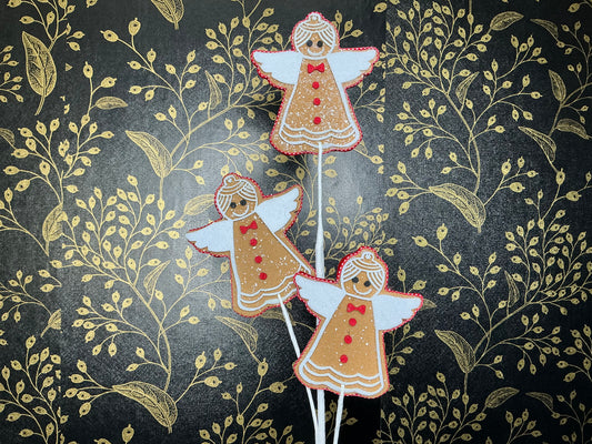 Gingerbread Angel Spray,65247