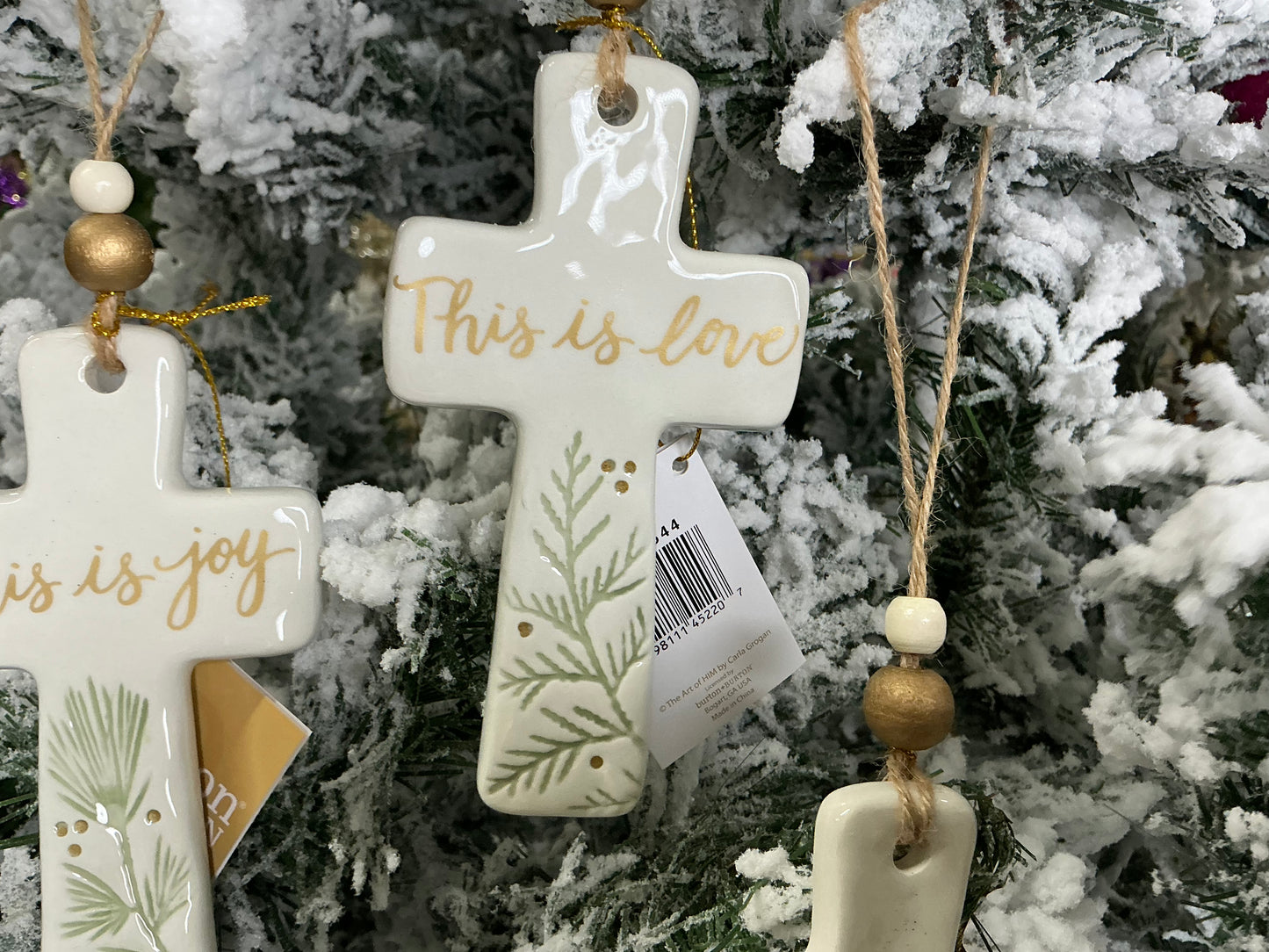 This is… Cross ornament, 9745544