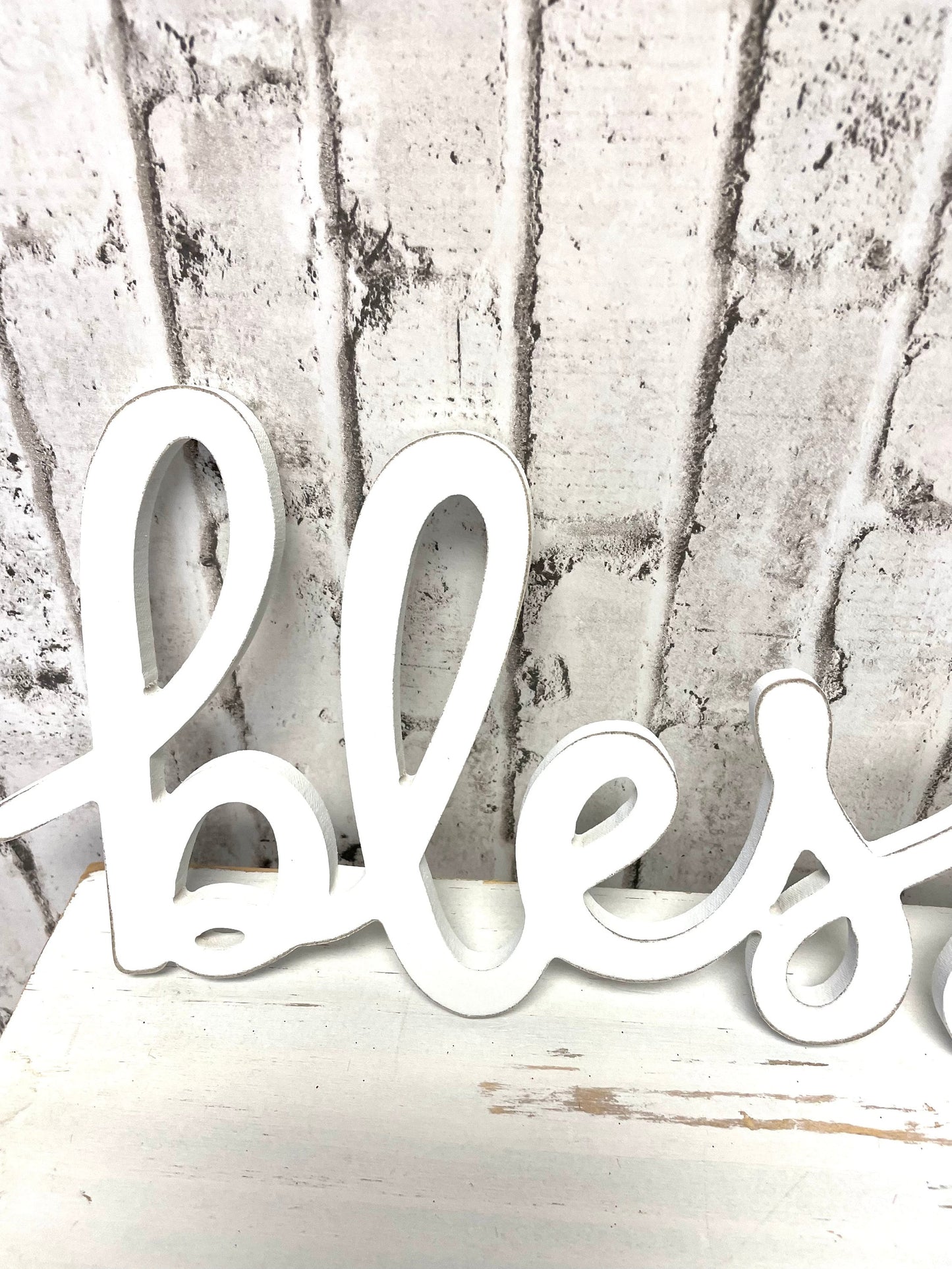 BLESSED wooden sign, AB245927