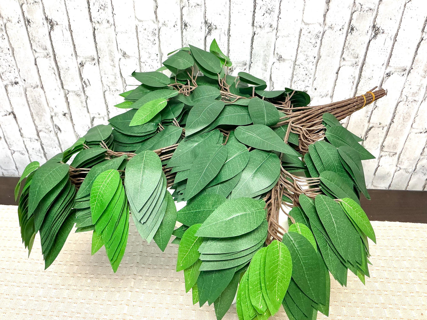 23” L Ficus Spray, Artificial, Bunch, FG505430