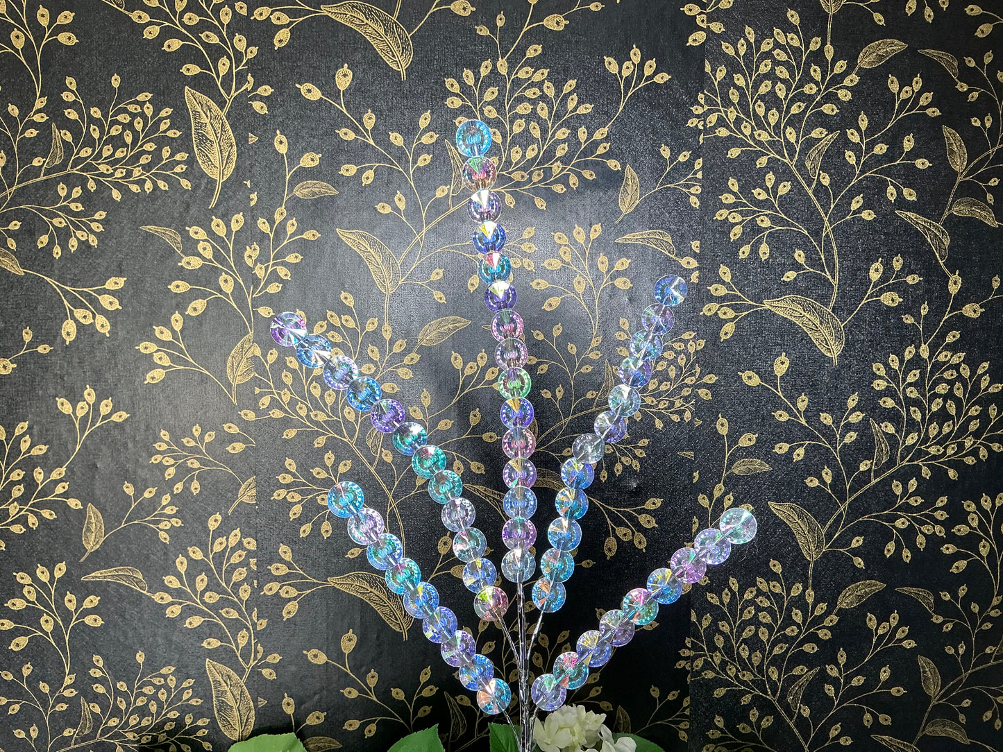 Christmas Jewel spray, Iridescent, MTX73788