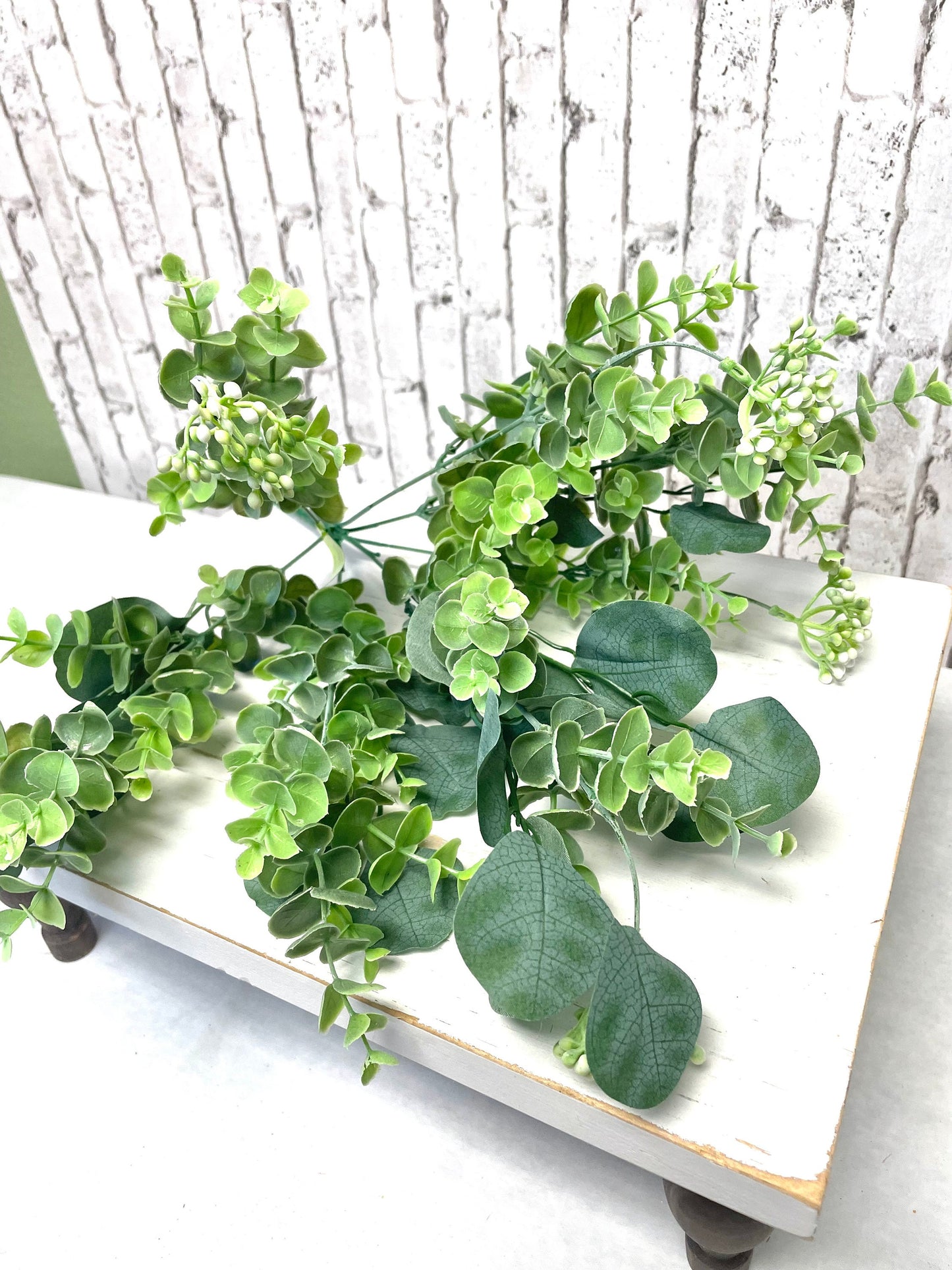 Eucalyptus bush, eucalyptus silver dollar bush, 13533BU20, greenery bush, spring greenery, summer greenery, everyday greenery