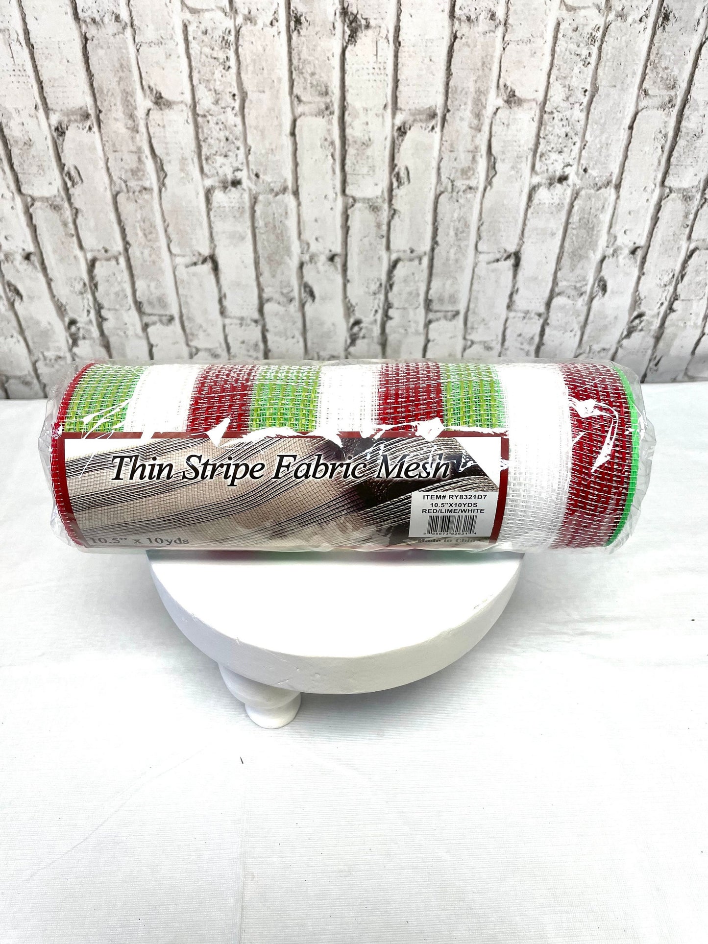 wide striped Christmas mesh, RY8321D7