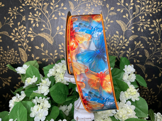 Acrylic butterfly ribbon - d stevens - 45-0238