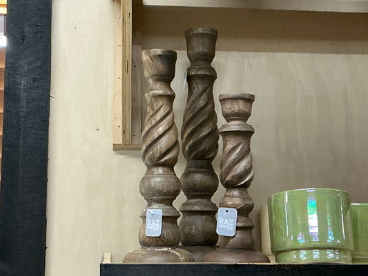 Wooden candle sticks, 4524008