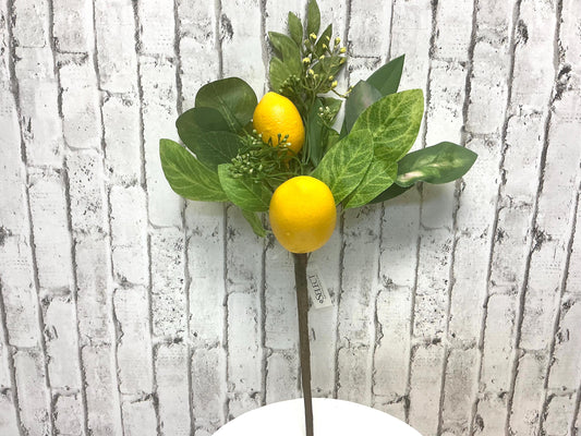 Lemon Greenery Pick, 15”, PM3004
