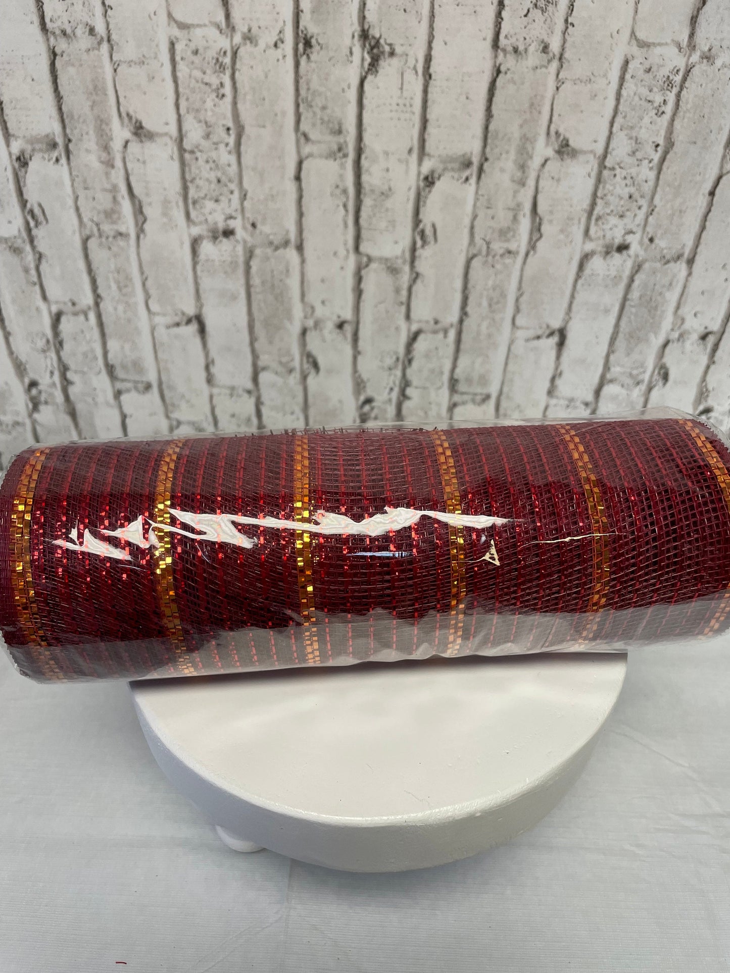 burgundy with copper stripes mesh, RY8508CM