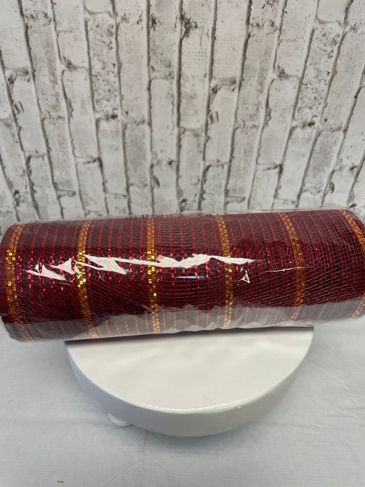 burgundy with copper stripes mesh, RY8508CM