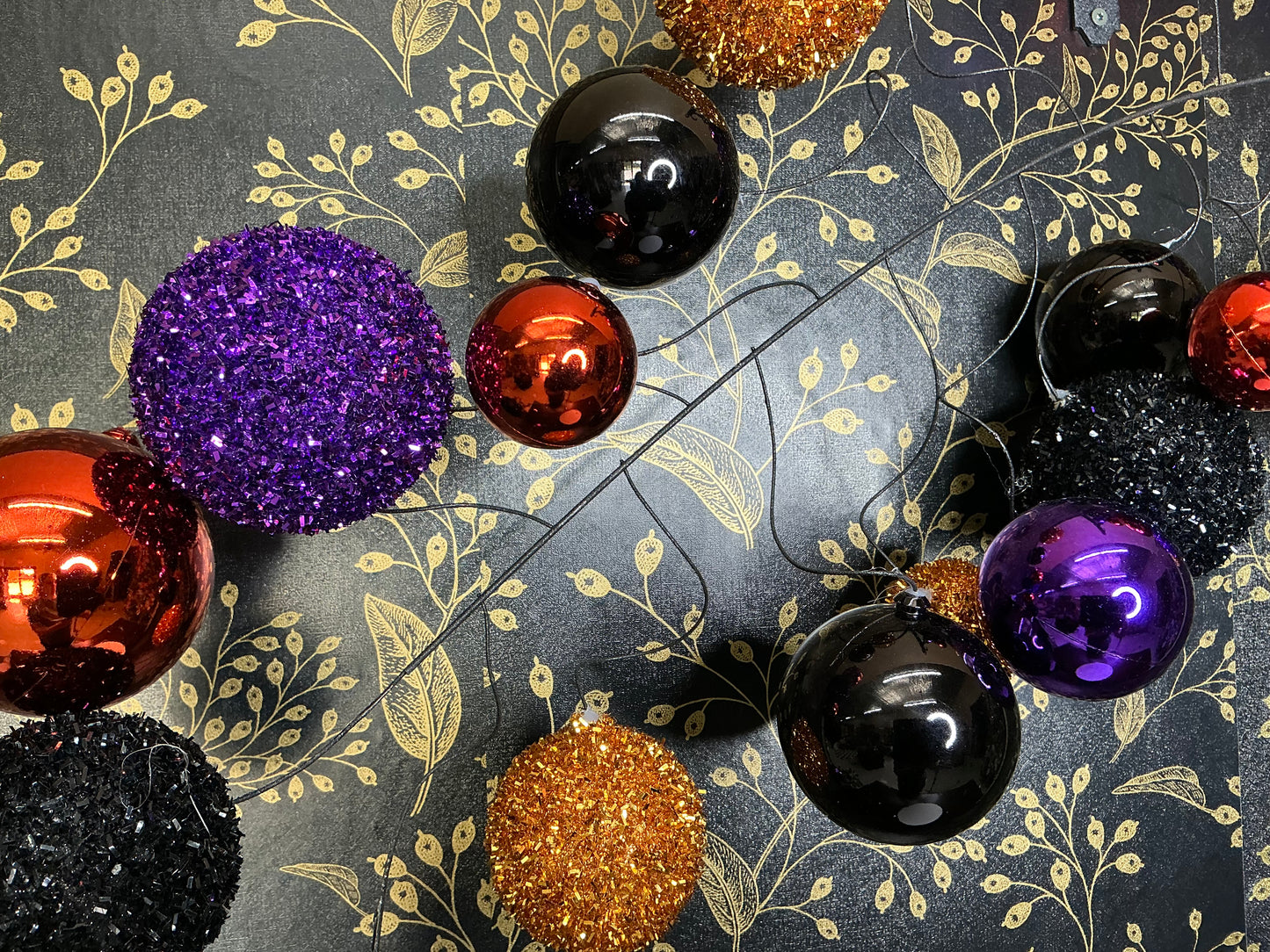 Halloween Ball garland, MTH13275