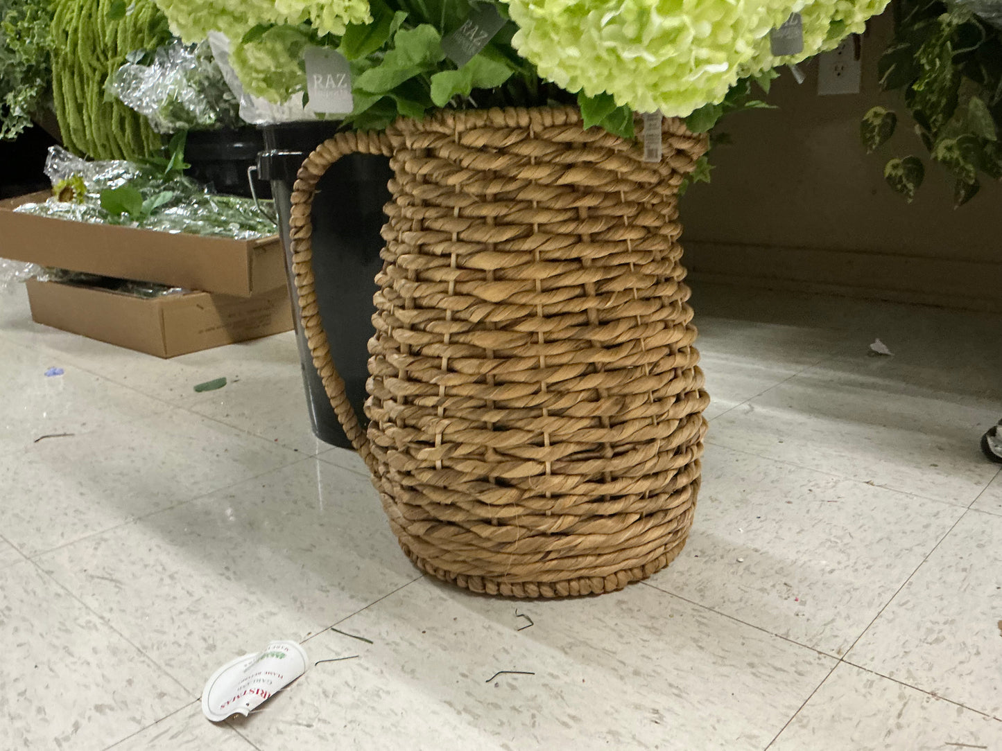 Small woven pitcher, 4543310