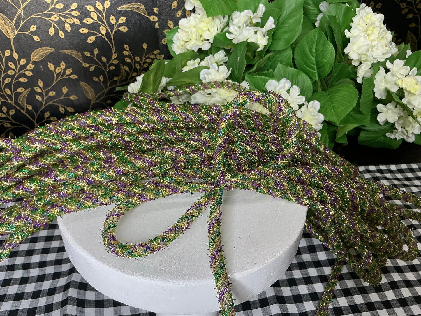 Tinsel Flex Tubing - Mardi Gras
