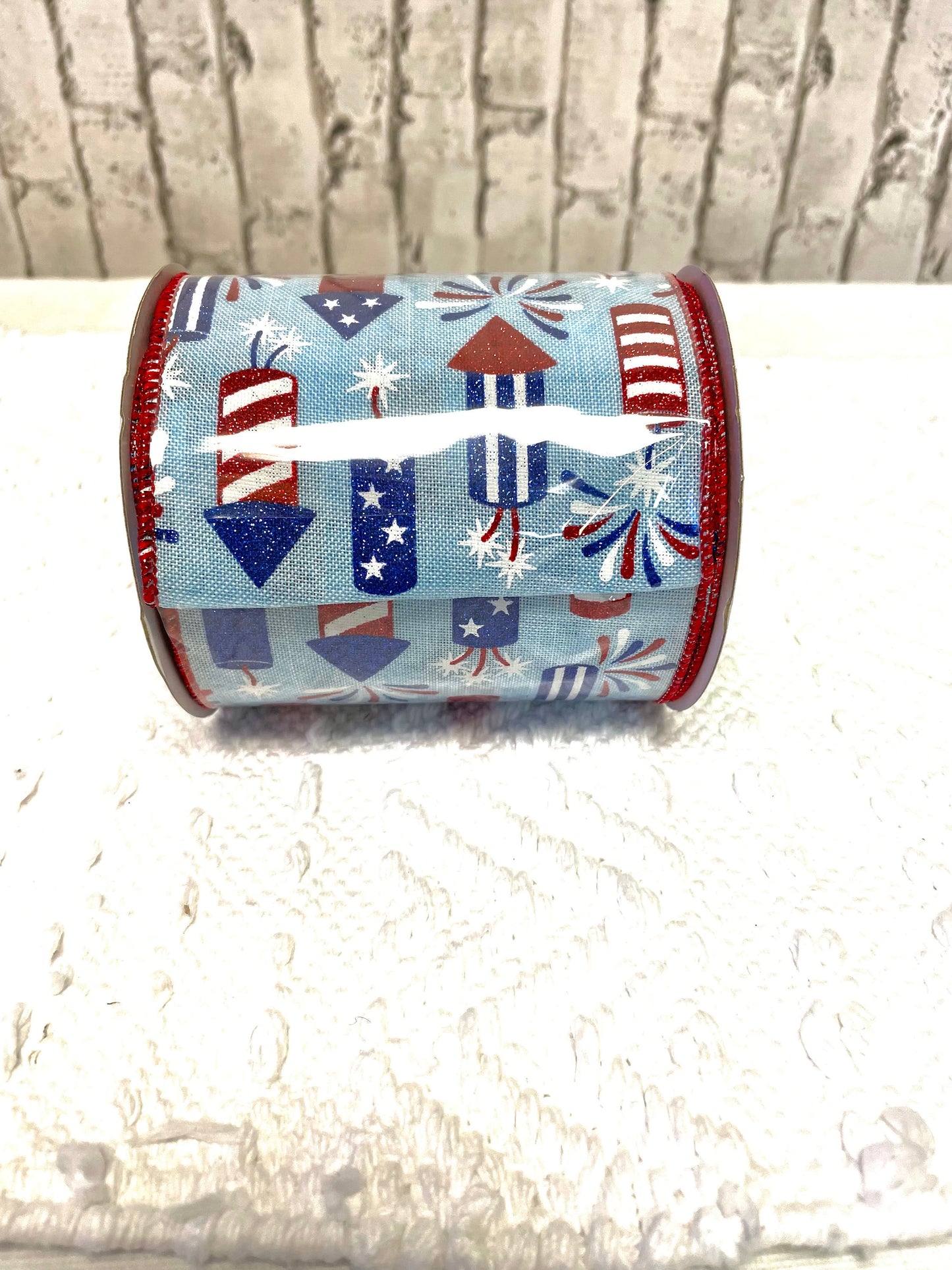 RGE120114, fireworks ribbon, 4”