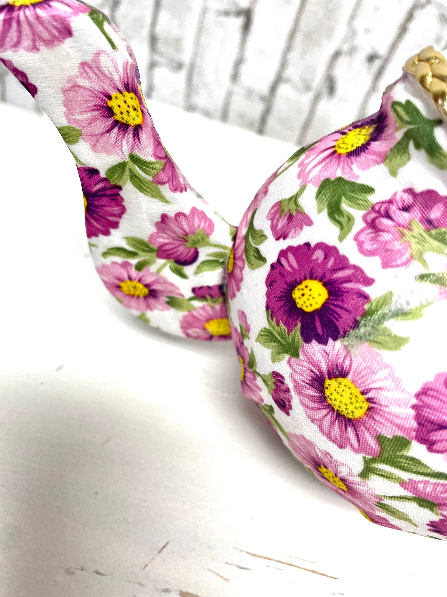 Tea pot wreath attachment, 63202PU