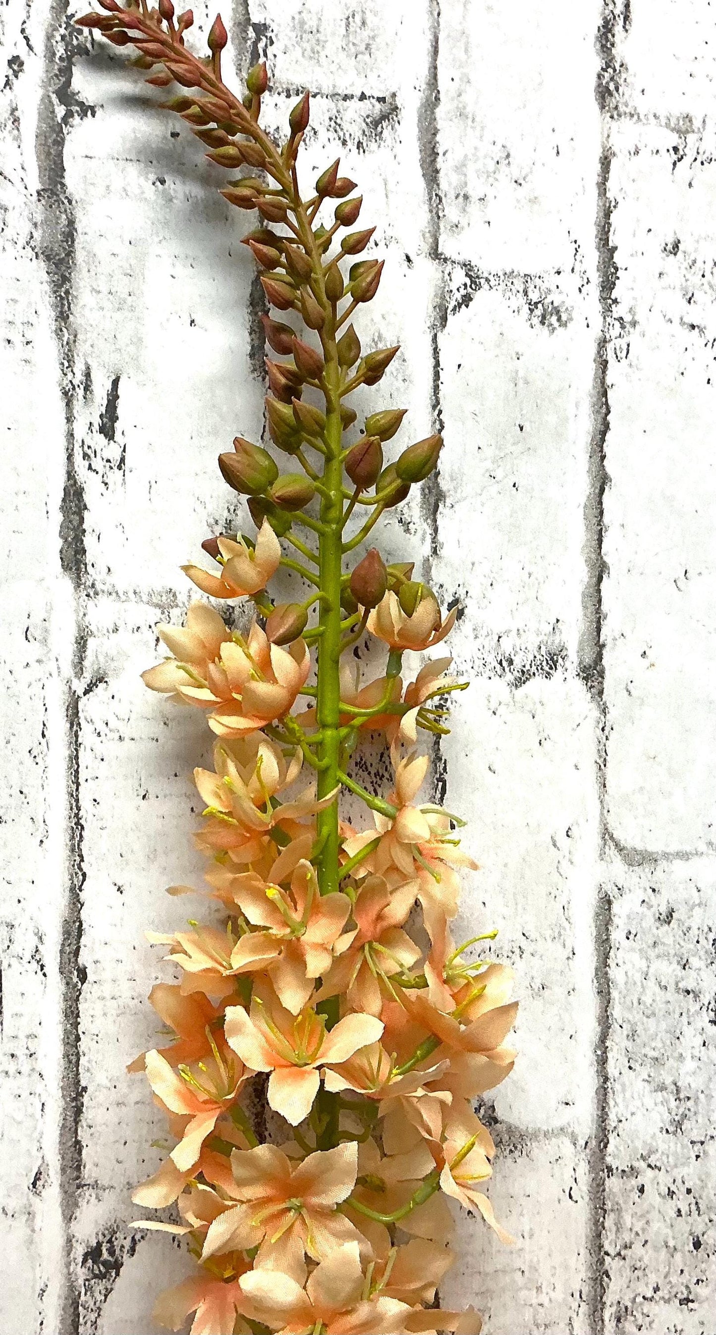 Eremerus Stem, 37”, Artificial Flower, Peach
