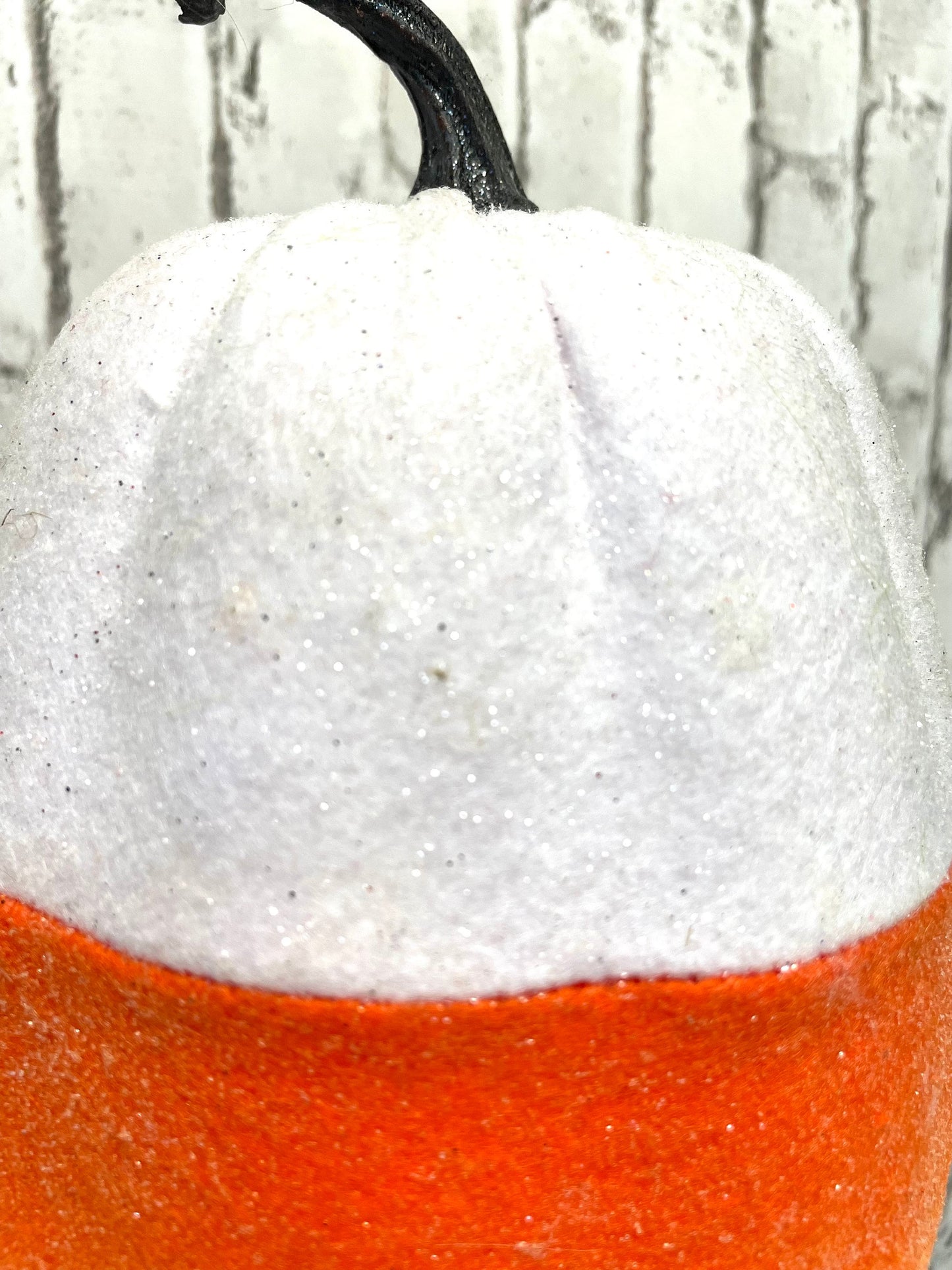 large candy corn pumpkin embellishment