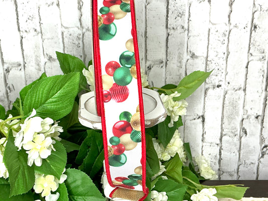 Ball Garland Ribbon, D’Lux designer ribbon, LX11424N