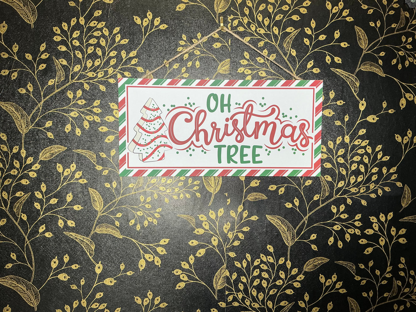 Oh Christmas Tree Sign, AP735927