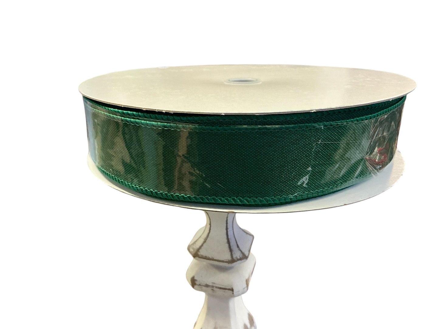 emerald green faux burlap ribbon, RC5008, 50 yard roll ribbon, burlap ribbon