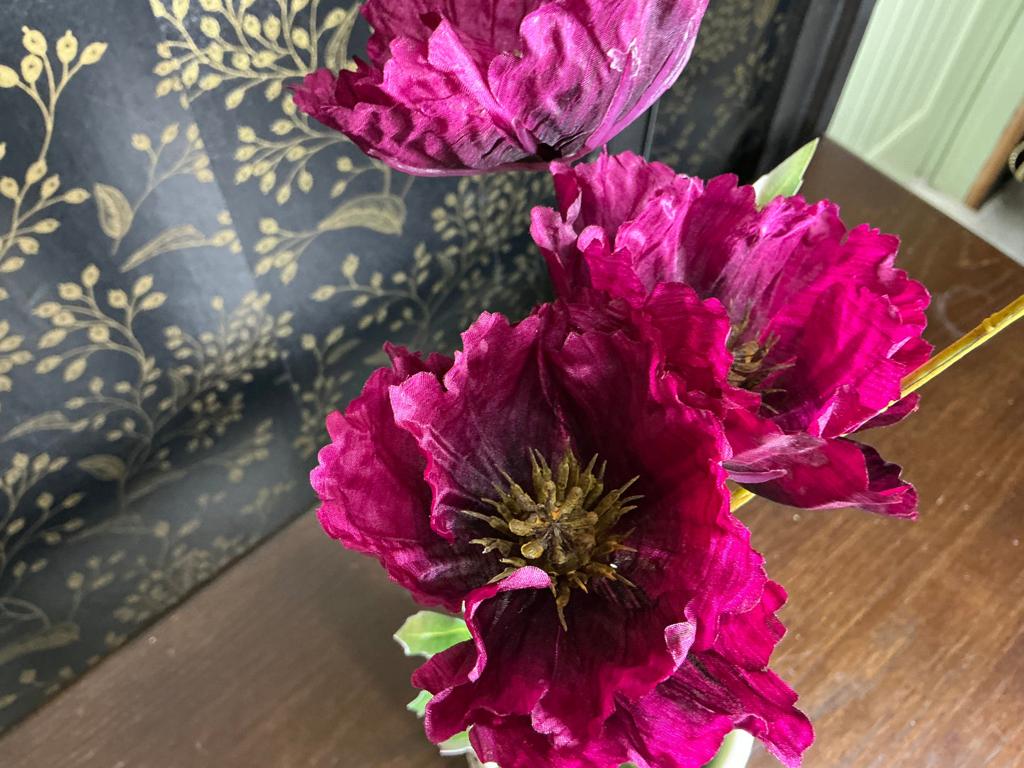 Poppy Spray - Plum