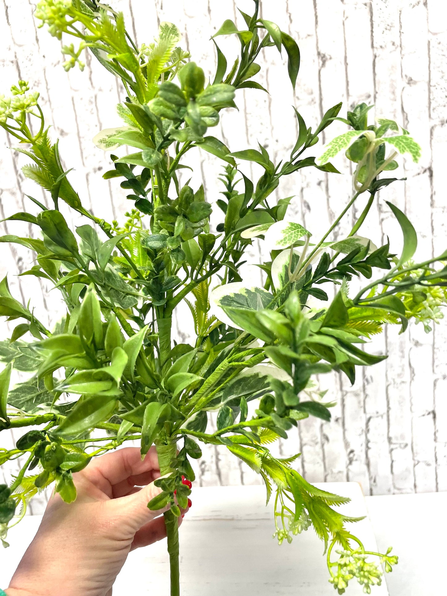 Mixed greenery bush, MTF23928, spring foliage bush, greenery bush, greenery