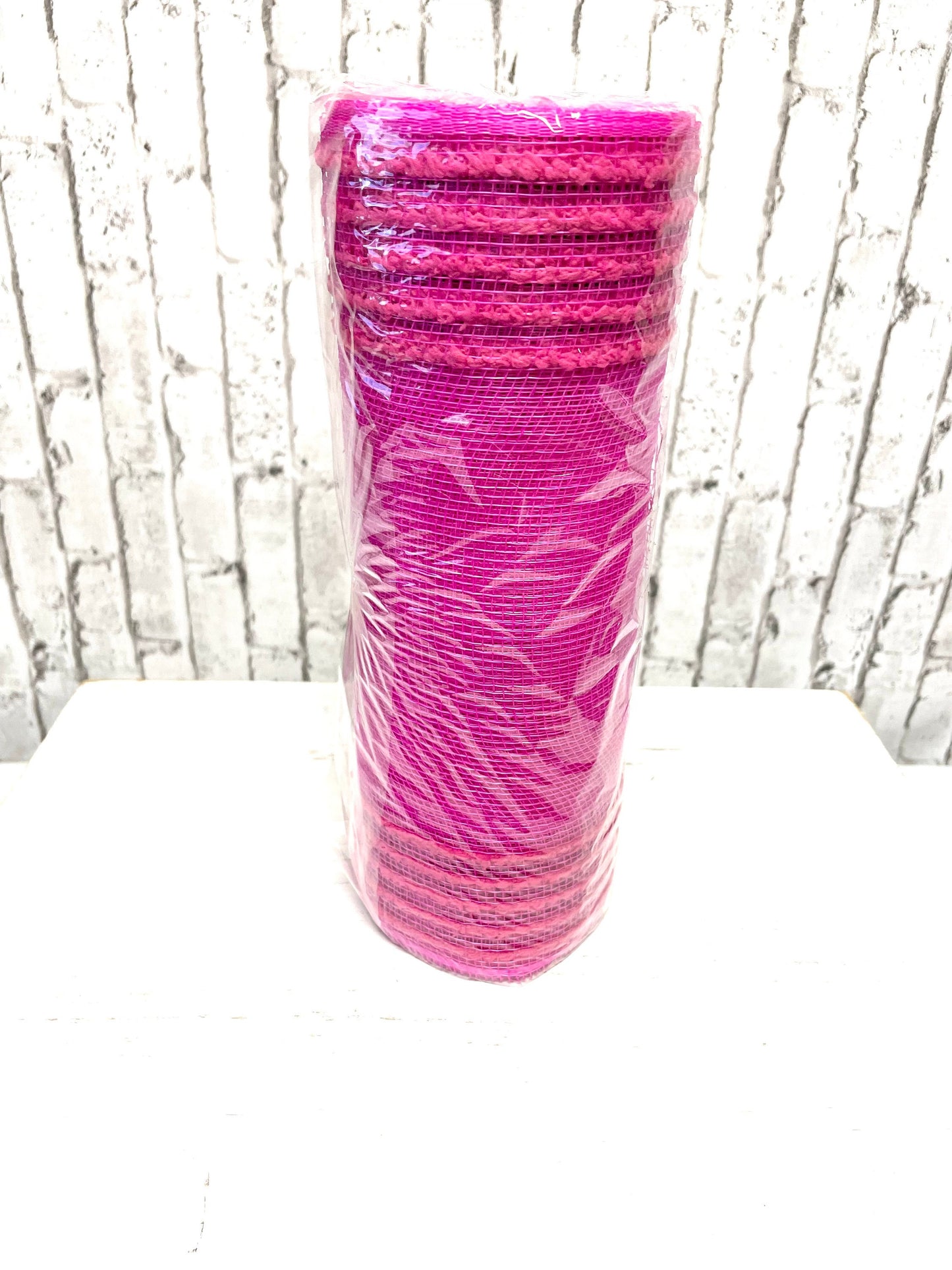 Hot pink border mesh, RY811411, spring mesh, summer mesh, fall mesh