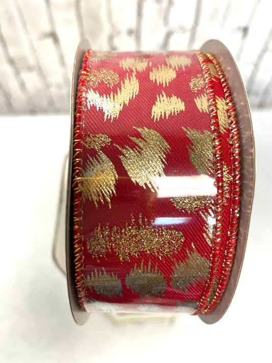 red ribbon, animal print ribbon, RGE118824