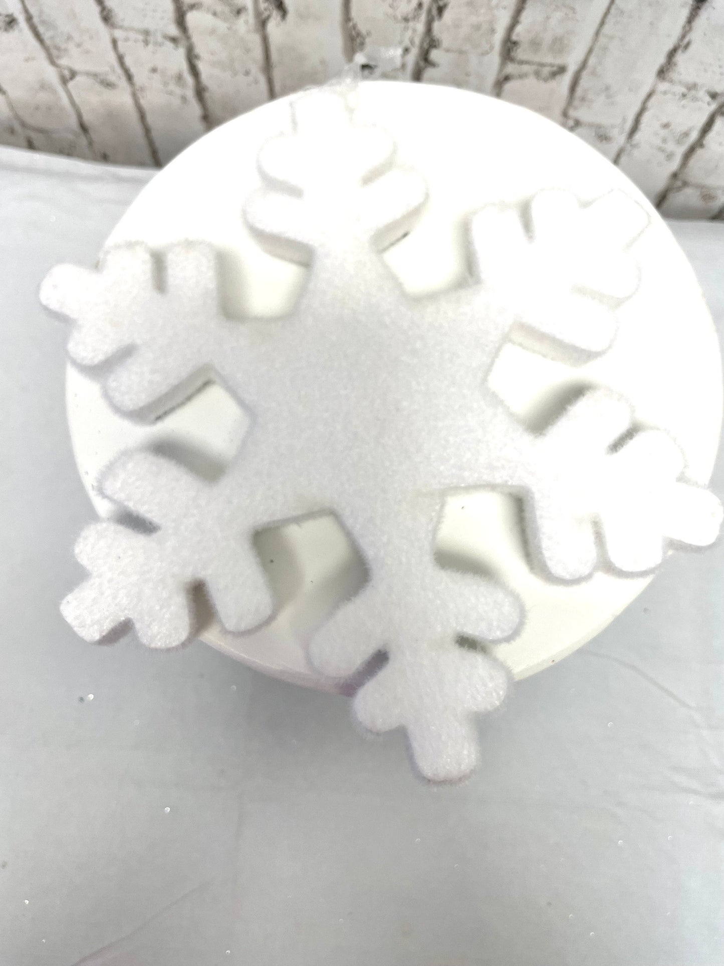 orn mirror snowflake dia9, 85985SVWT