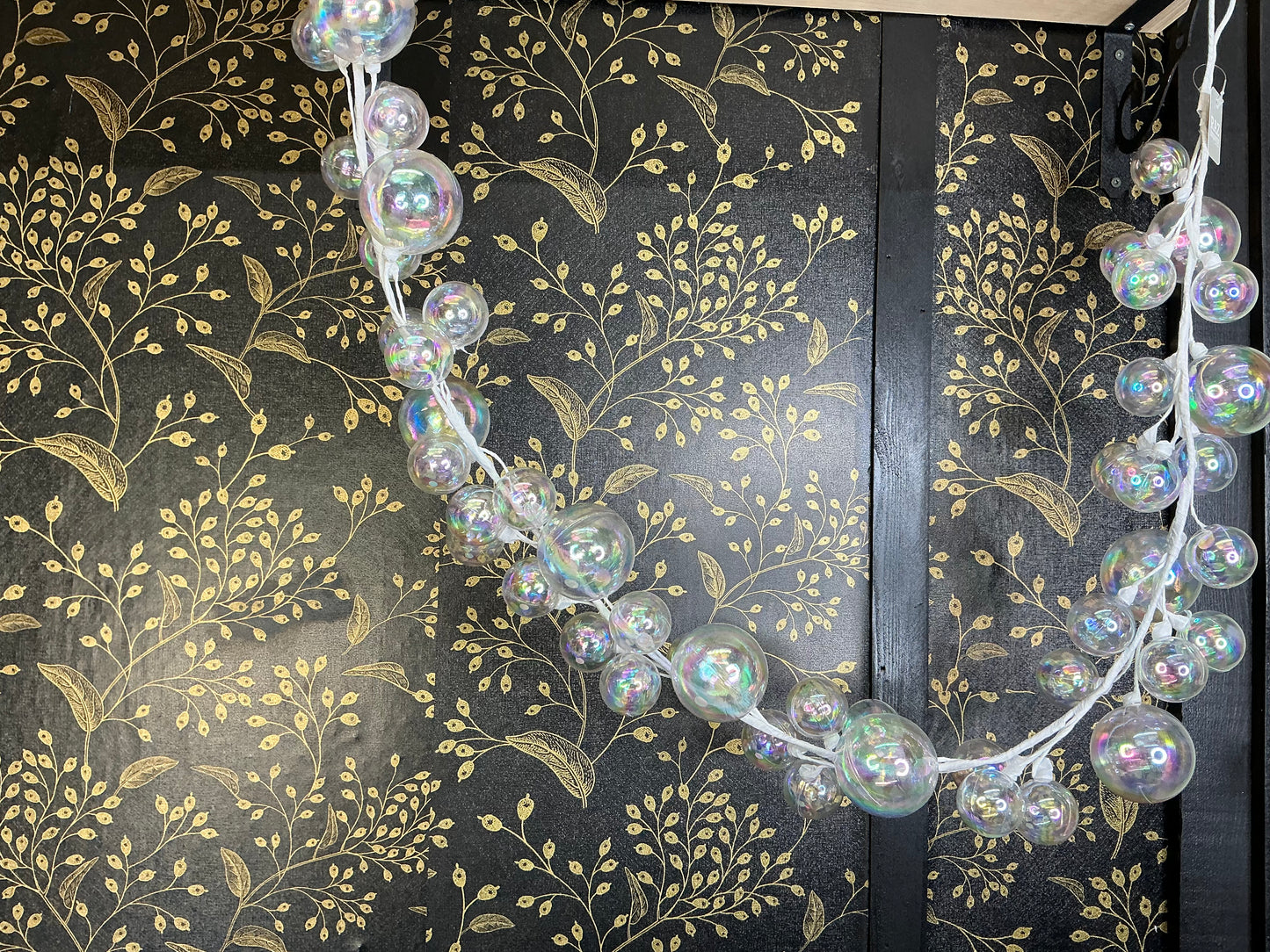 Clear bubble garland, G4416122