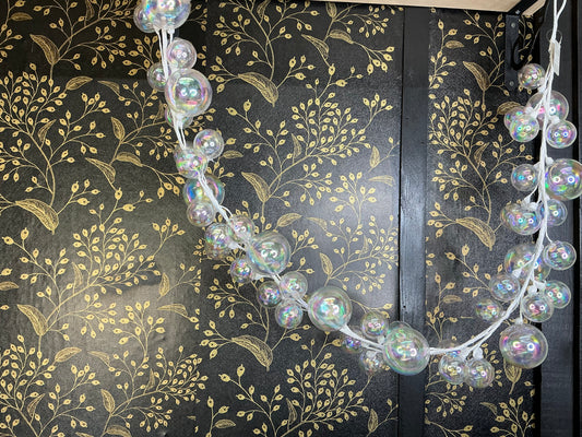 Clear bubble garland, G4416122