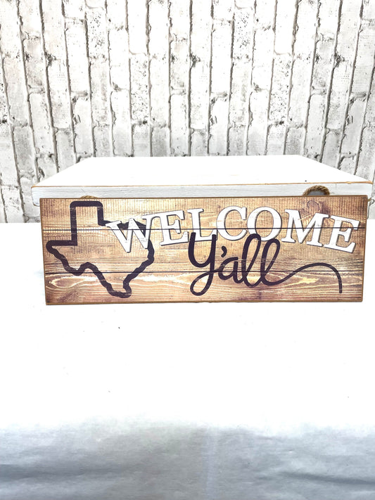 welcome y’all wreath sign, AP8001, wreath sign, everyday wreath sign, rustic wreath sign, country wreath sign
