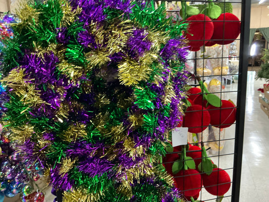 Mardi Gras Wreath base - xx9291