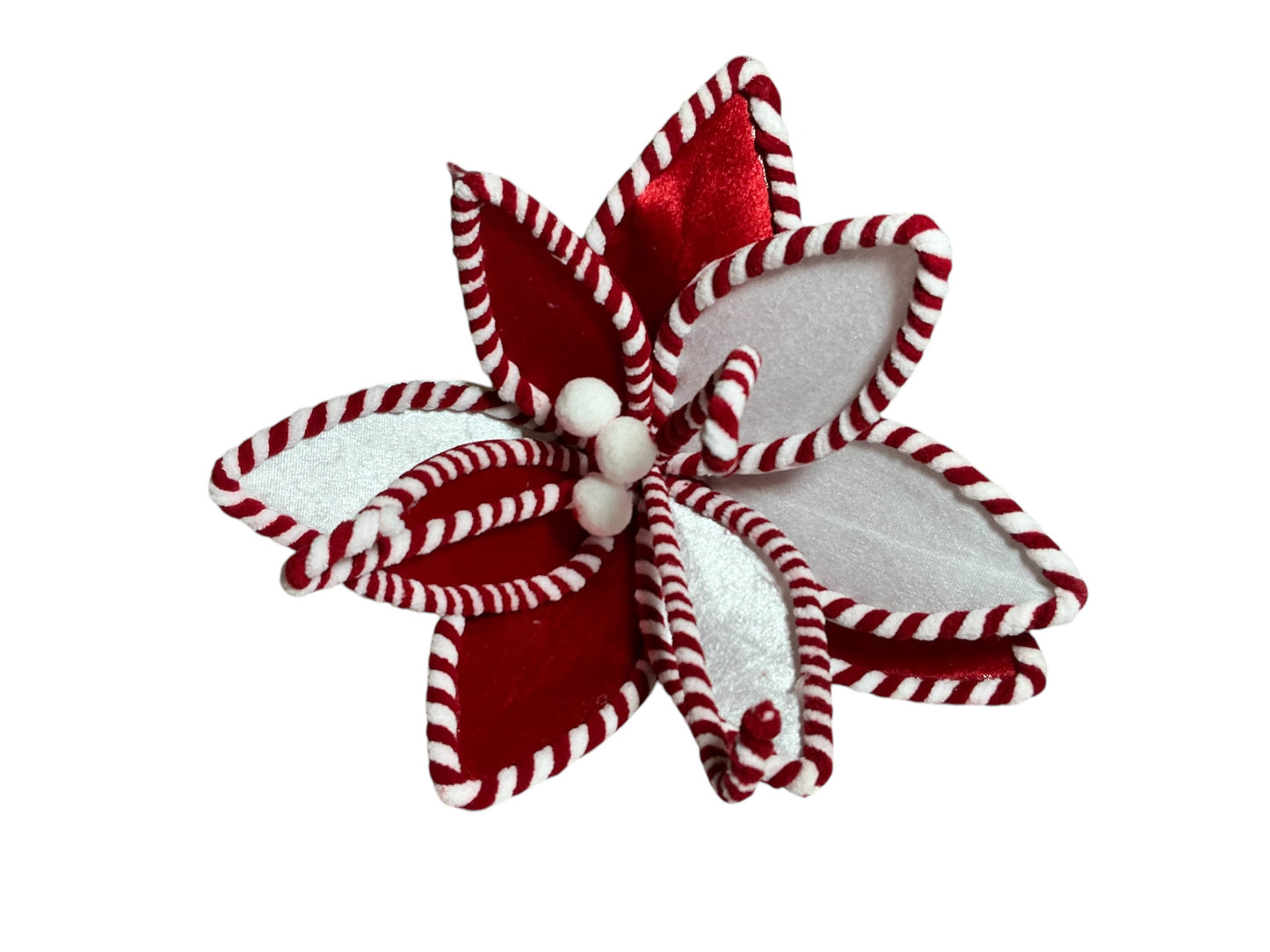 Red/White Poinsettia, XS4026